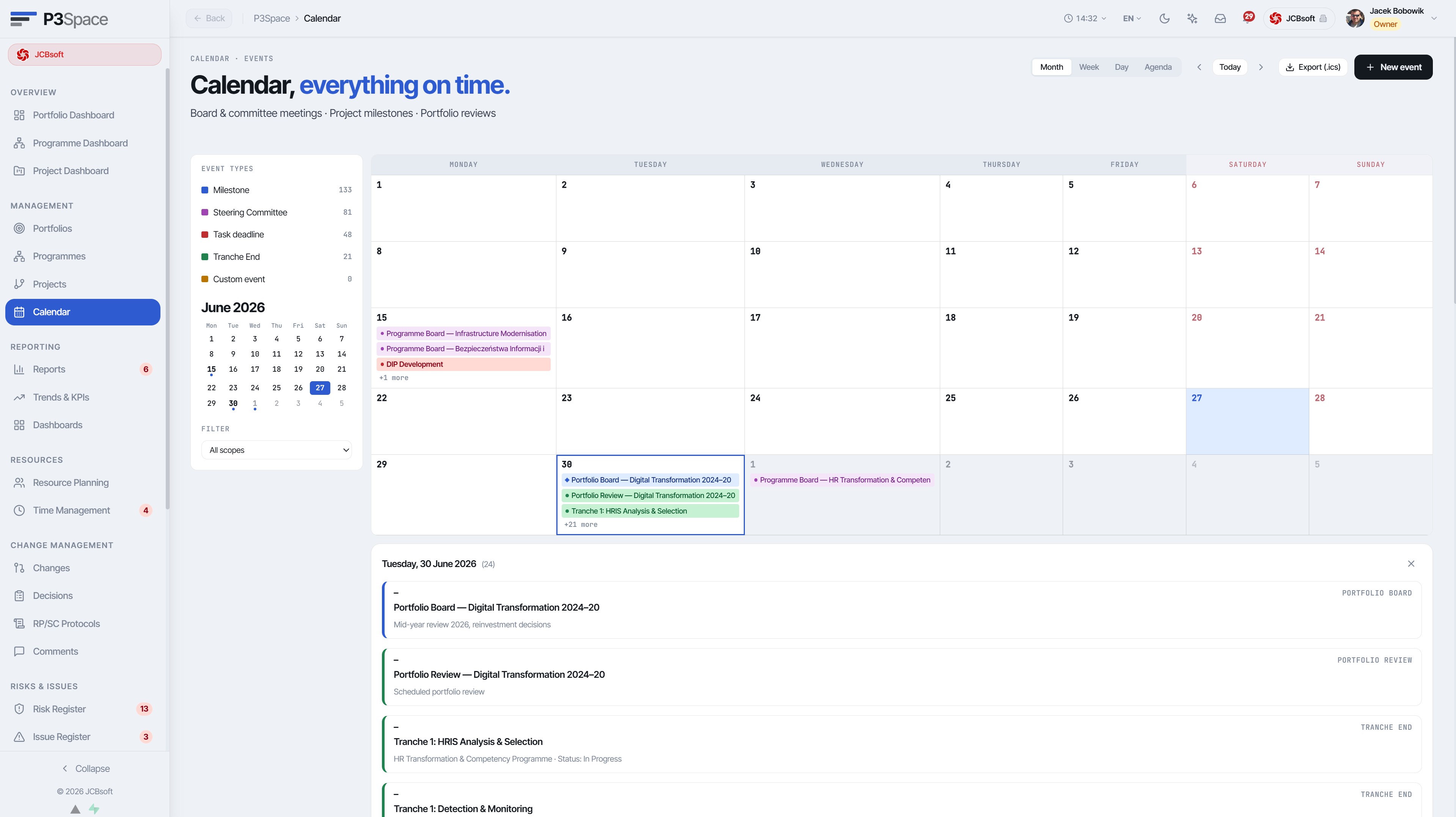 Calendar